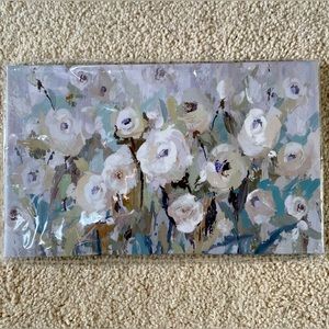 New small ready to hang wall decor in pastel colors